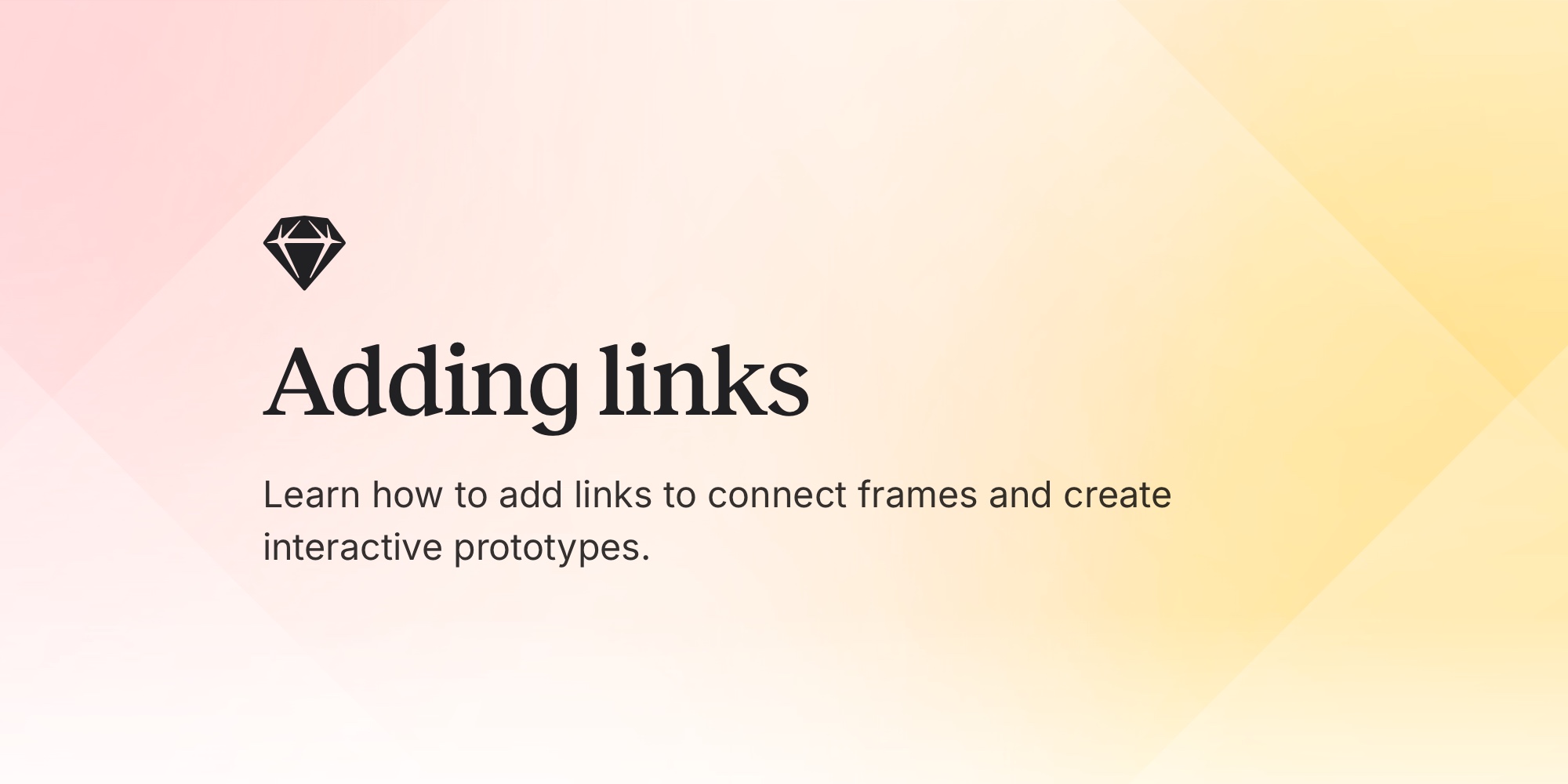 Adding Links · Sketch